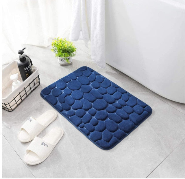 Non-slip Embossed Bathroom Mat