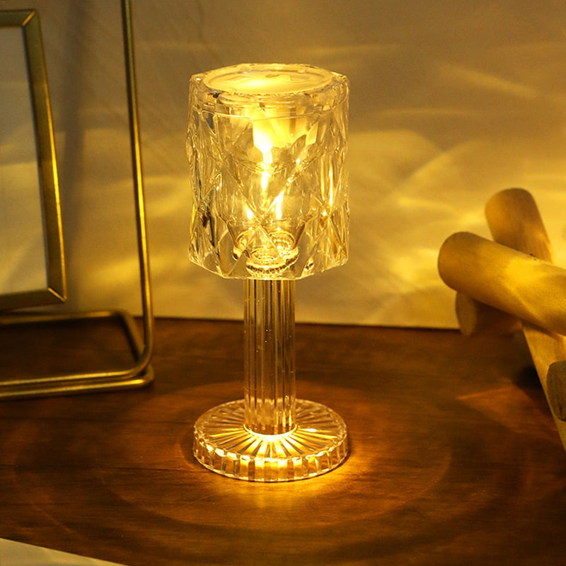 LED Crystal Desk Lamp