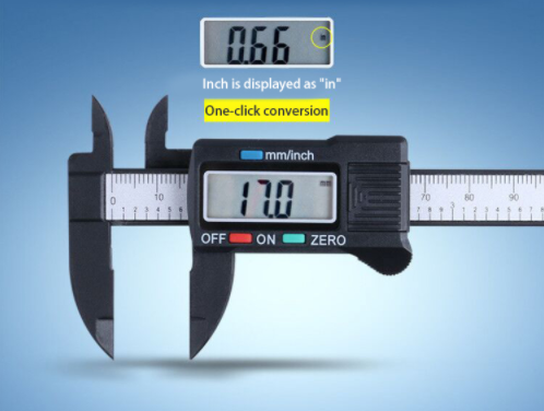 Plastic high precision Electronic digital display vernier caliper