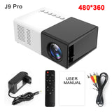 J9 Pro Mini Projector LED Media Player