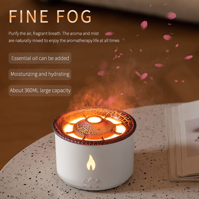 Smoke Ring Night Light Lamp Fragrance