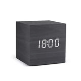 Alarm Clock LED Wooden Watch