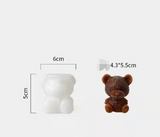 Cute Teddy Bear Ice Cube Maker