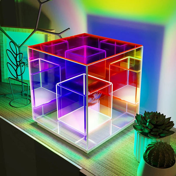 Colorful 3D Table Lamp