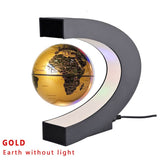 4inch round LED Levitating Rotating Night Lamp