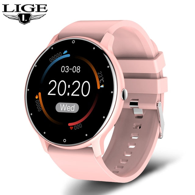 Fitness Waterproof Smartwatch w/ Real-time Weather Monitoring