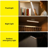 Desk Lamp Hanging Magnetic LED Table Lamp Chargeable Stepless Dimming Cabinet Light Night Light For Closet Wardrobe