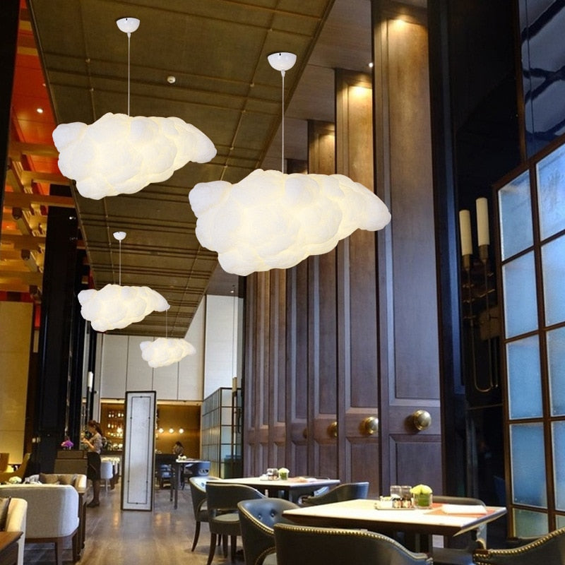 Floating Cloud Chandelier Lamp