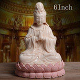 Ceramic Guanyin Statue Figure Art