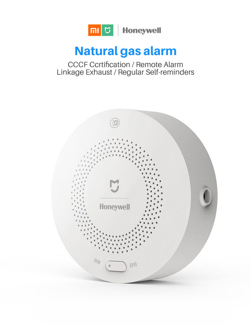 Xiaomi Smoke Detector Sensor Gas Alarm Detector Mijia Fire Alarm Work With Gateway Smart Home Remote APP Control for Honeywell