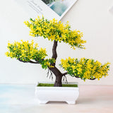 Artificial Bonsai Small Tree Pot Fake Plant For Home Decoration