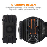 Removable Rotating Sports Phone Wristband Running Wrist Bag Generation Driving Takeaway Navigation Arm Bag Fitness Cycling Trave