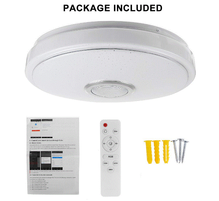 WiFi Modern RGB LED Ceiling Light