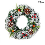 Christmas Wreath Door Garlands Ornaments Decor For Home