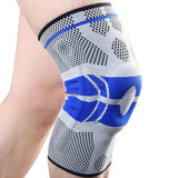 Veidoorn 1PCS Compression Knee Support Sleeve Protector Elastic Kneepad Brace Springs gym Sports basketball Volleyball Running