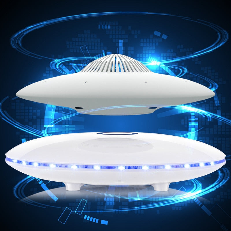 levitating UFO speaker lamp led table lamp