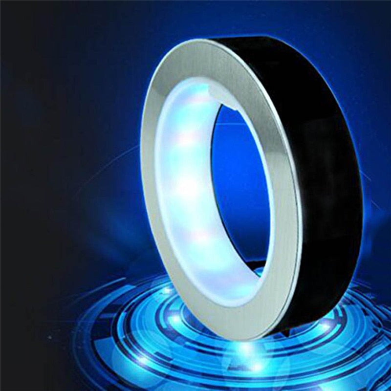 4inch round LED Levitating Rotating Night Lamp