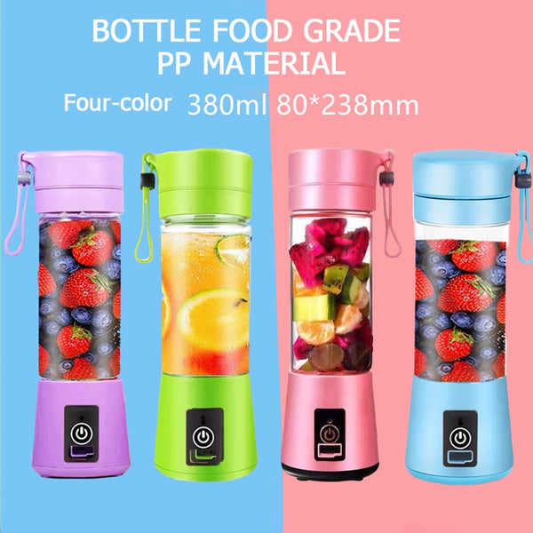 WXB portable blender usb mixer  electric juicer machine smoothie blender