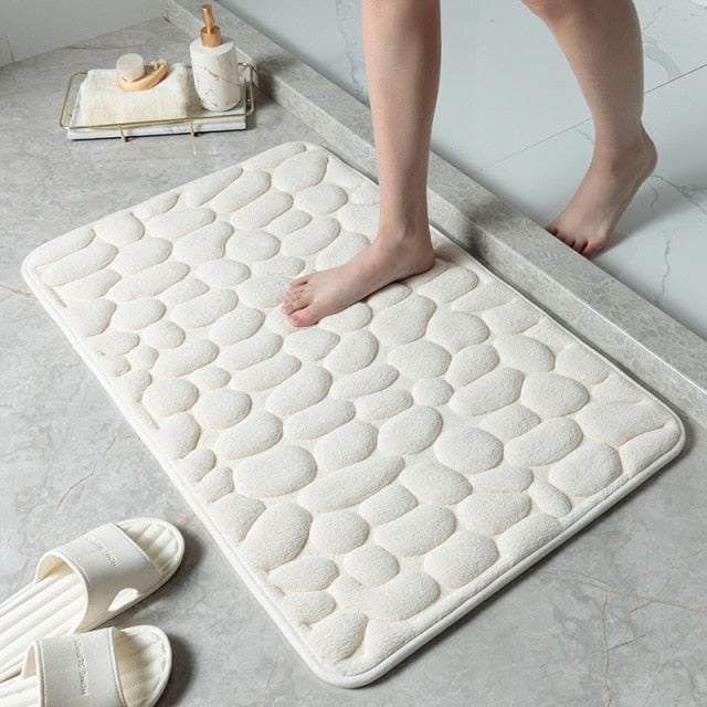 Non-slip Embossed Bathroom Mat