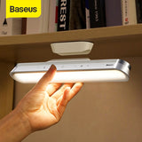 Desk Lamp Hanging Magnetic LED Table Lamp Chargeable Stepless Dimming Cabinet Light Night Light For Closet Wardrobe