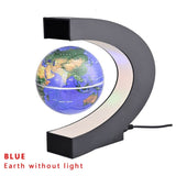 4inch round LED Levitating Rotating Night Lamp