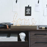 Home Decorative Figurines Ornaments LED Lamp Light LOVE Letters