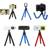 LEJIATED Portable Mini Tripod 6.0MM Compatible Mini Projector Camera Camera Octopus Stand Octopus Phone Stand