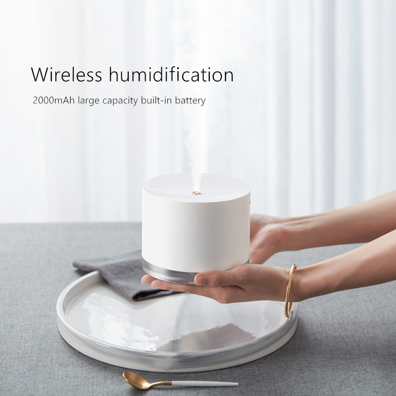 780ml Wireless Air Humidifier Aromatherapy Diffuser 2000mAh Battery