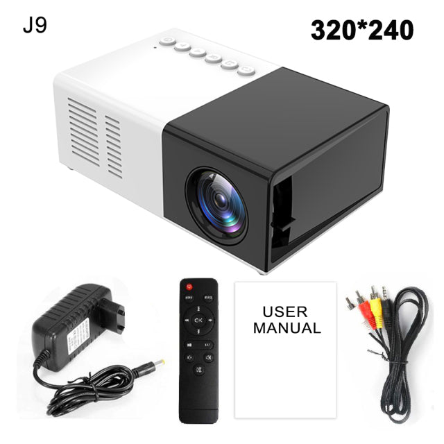 J9 Pro Mini Projector LED Media Player