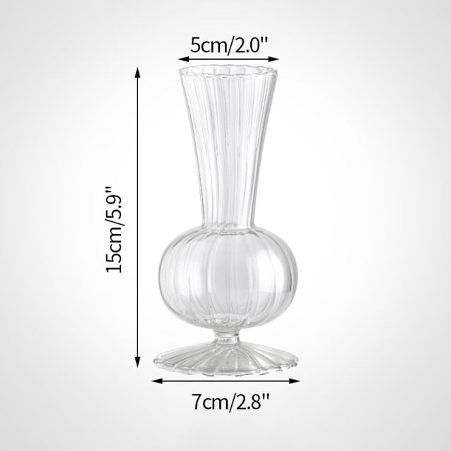 Transparent Flower Vase