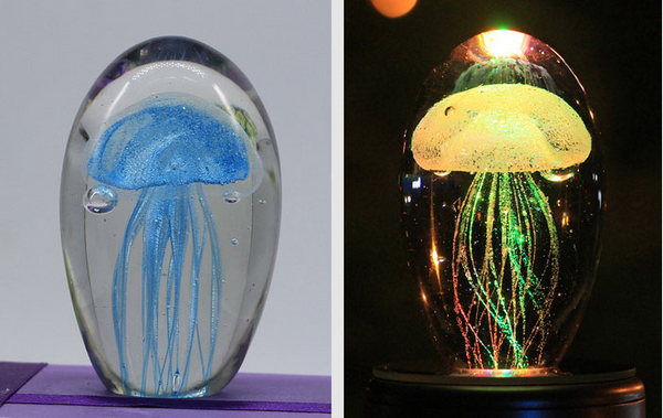 Jelly Fish Crystal Table Lamp