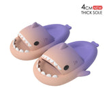 Graffiti Cloudy Shark Slippers