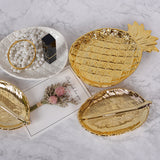 Nordic Ins Gold Leaf Ceramic Storage Tray