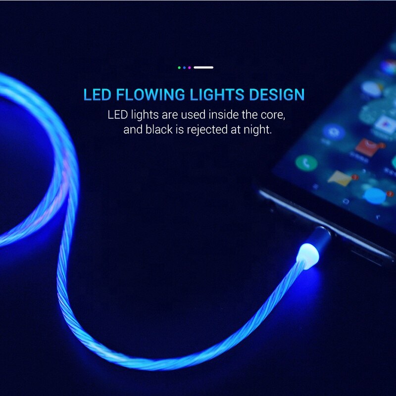 Light Magnetic Micro USB Cable